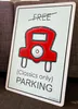 A contemporary resin coated artwork of Monopoly title by New Zealand artist Clint C, available from The Little Gallery Tairua